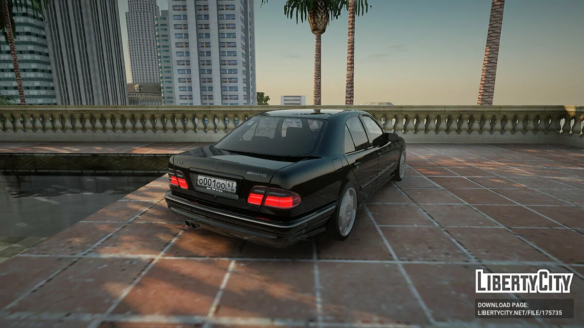 Mercedes-Benz E55 W210 / GTA San Andreas