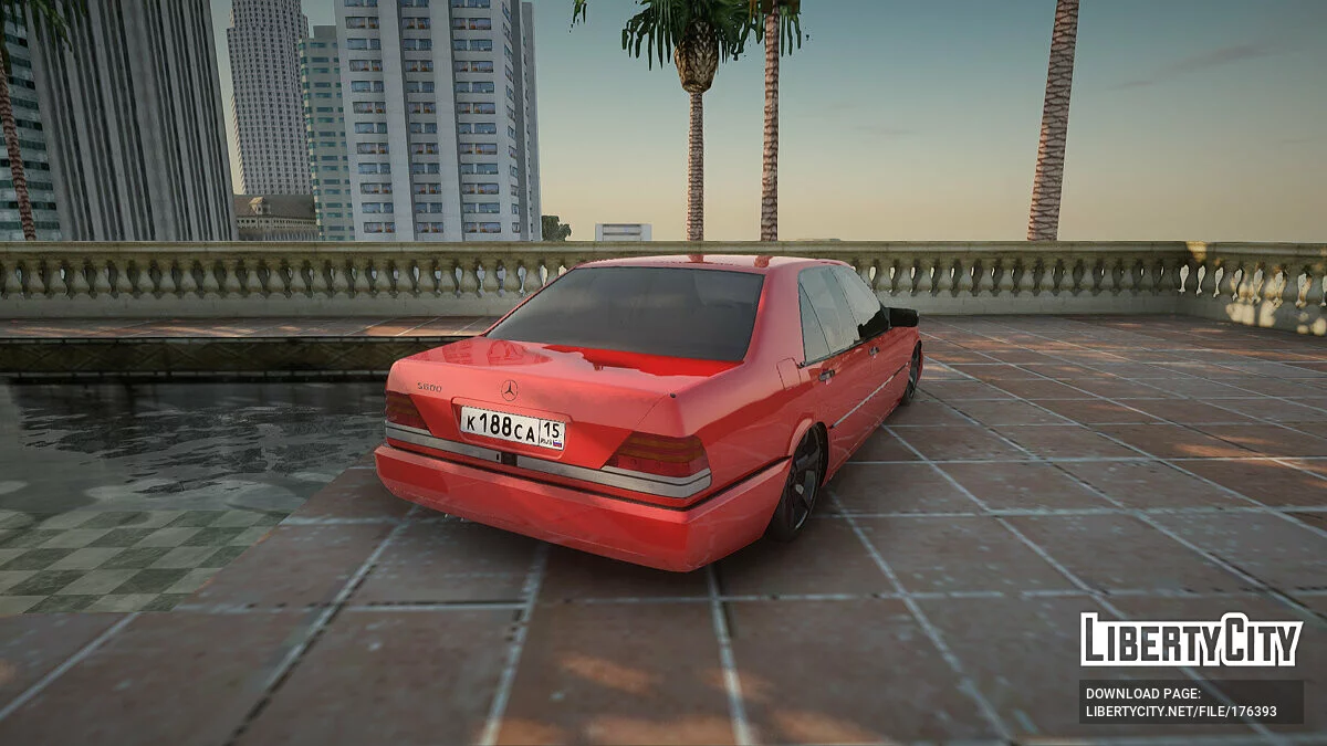 Mercedes-Benz S600 / GTA San Andreas
