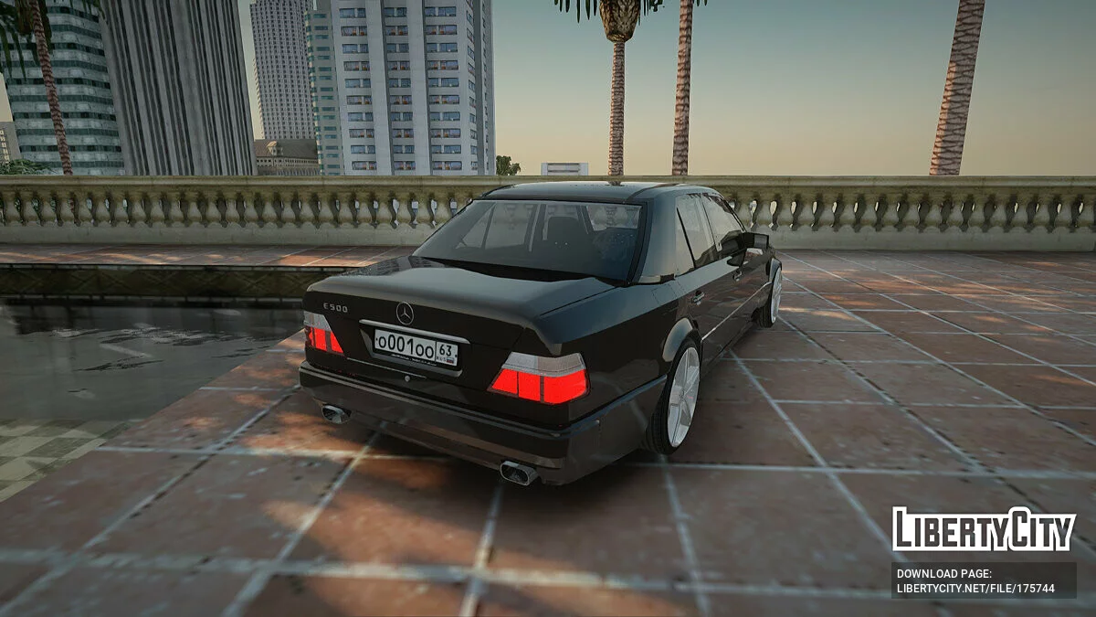 Mercedes-Benz W124 E500 / GTA San Andreas