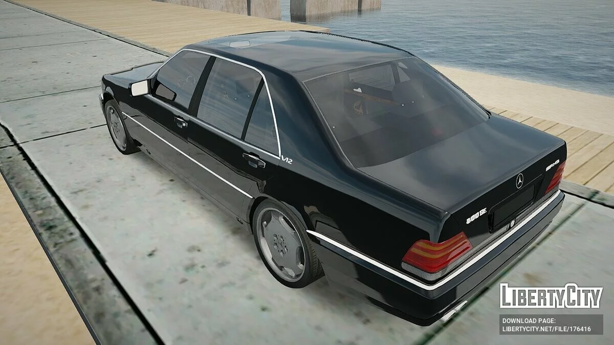 Mercedes-Benz W140 / GTA San Andreas