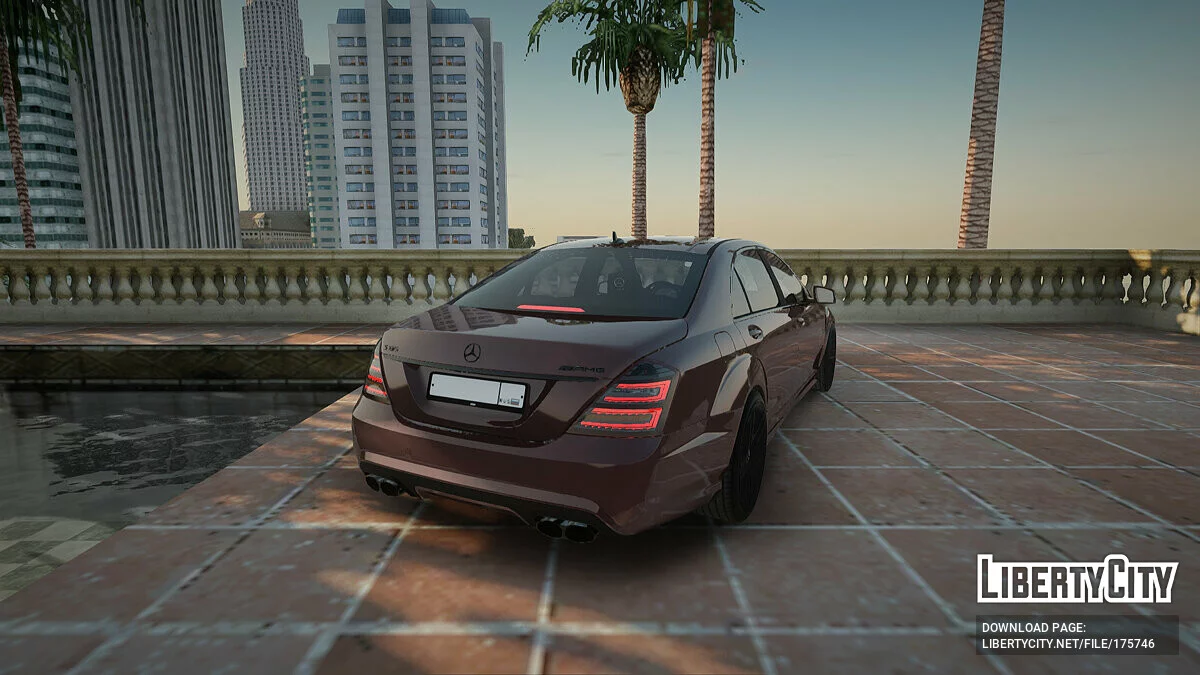 Mercedes-Benz W221 / جي تي إيه سان أندرياس