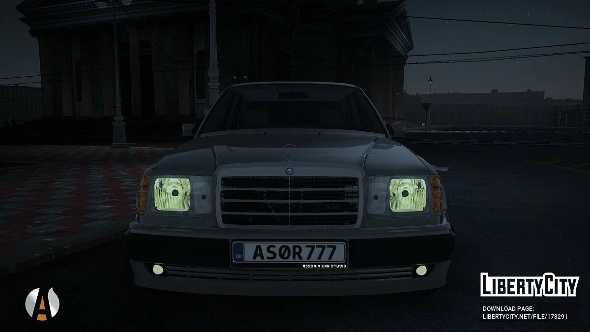 Mercedes-Benz 500e W124 1990 (Hammer) / GTA San Andreas