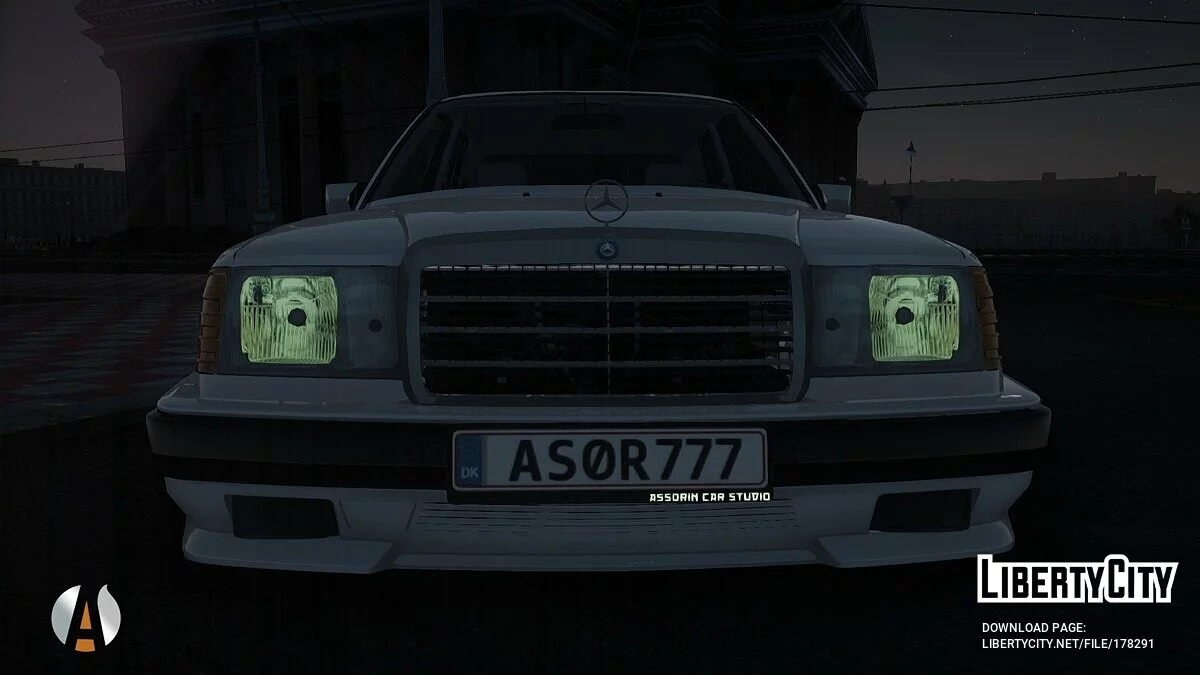 Mercedes-Benz 500e W124 1990 (Hammer) / GTA San Andreas