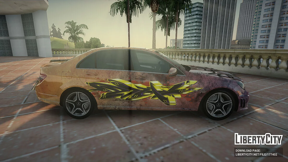 مرسيدس بنز C63 AMG / جي تي إيه سان أندرياس