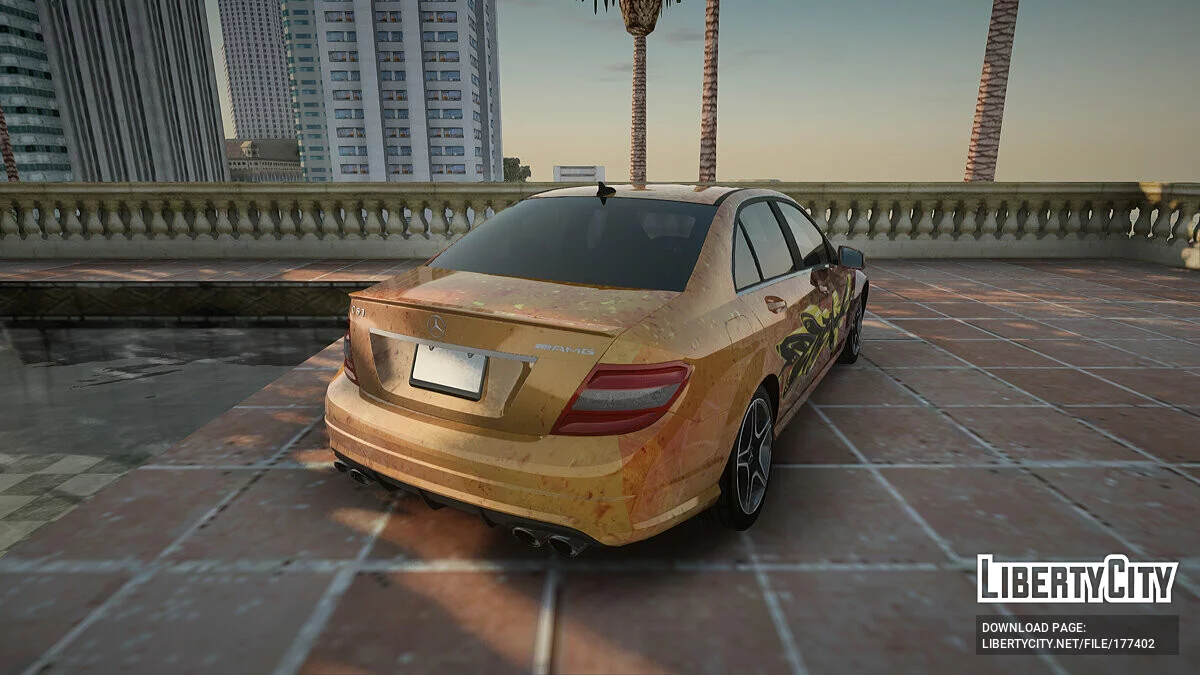 مرسيدس بنز C63 AMG / جي تي إيه سان أندرياس