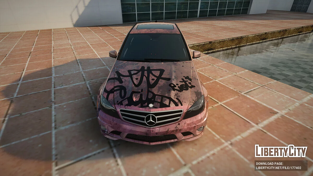 مرسيدس بنز C63 AMG / جي تي إيه سان أندرياس