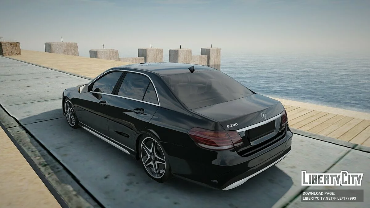 Mercedes-Benz E200 / GTA San Andreas
