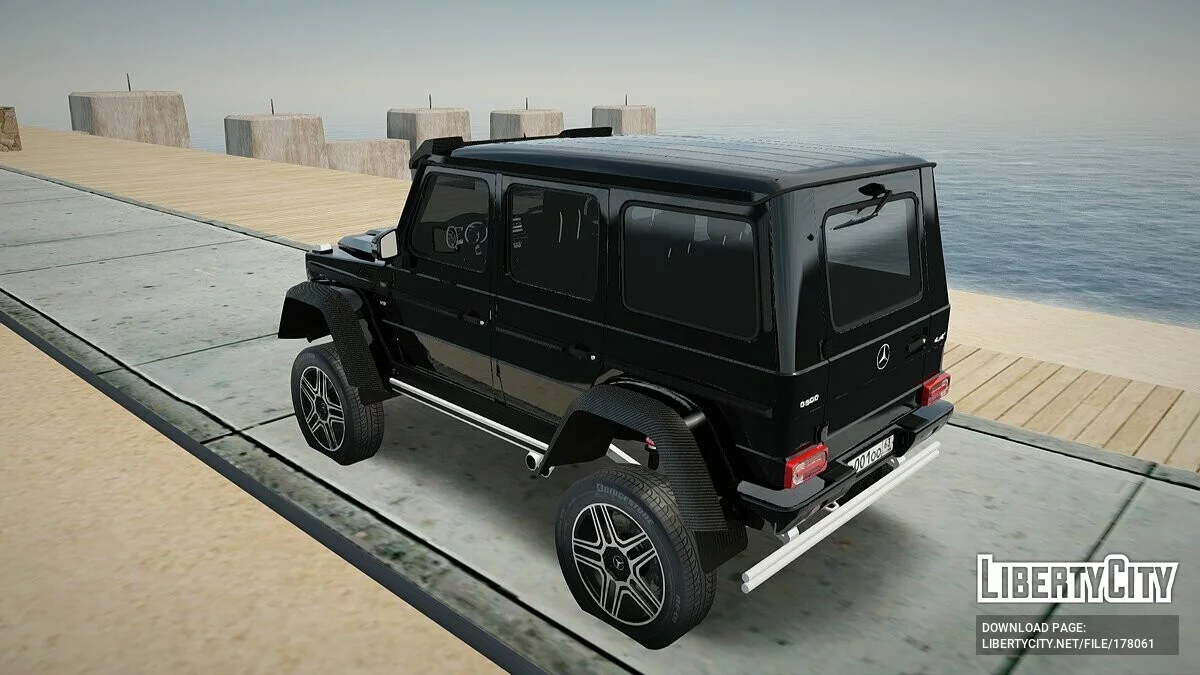 Mercedes-Benz G500 4x4 / GTA San Andreas