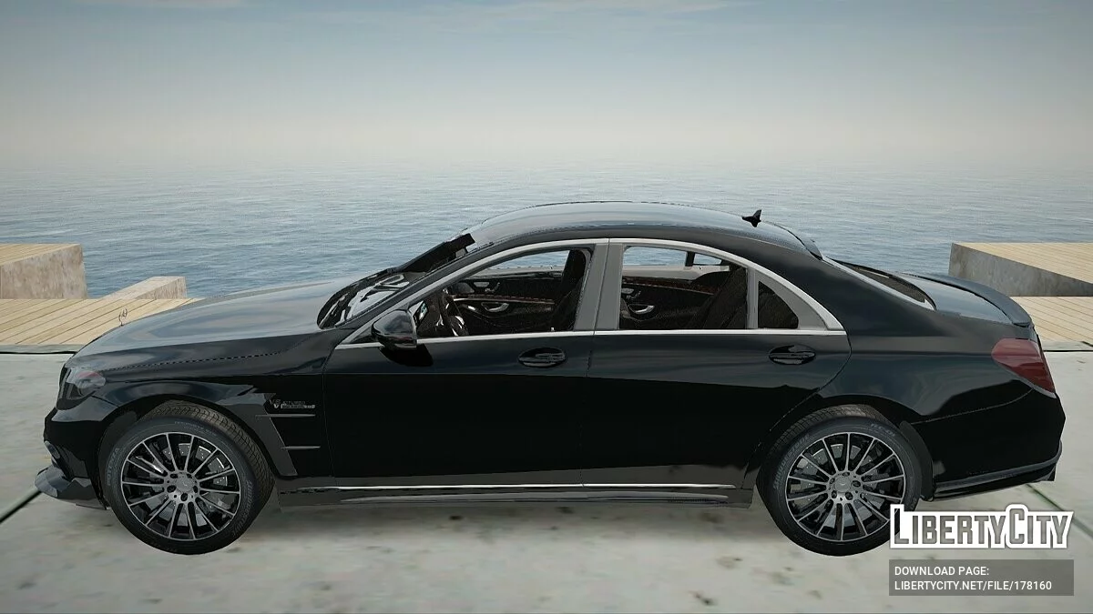 Mercedes-Benz S63 (Stock-Brabus-Wald) / GTA San Andreas