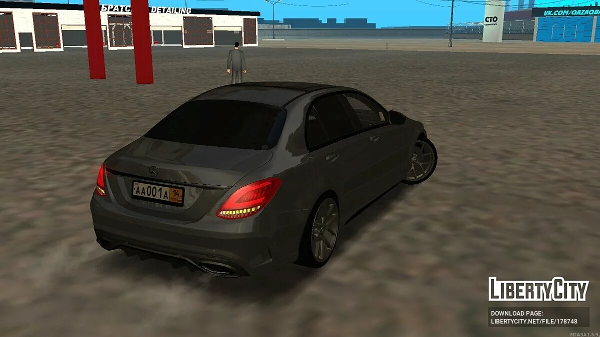 Mercedes-Benz C43 AMG / جي تي إيه سان أندرياس