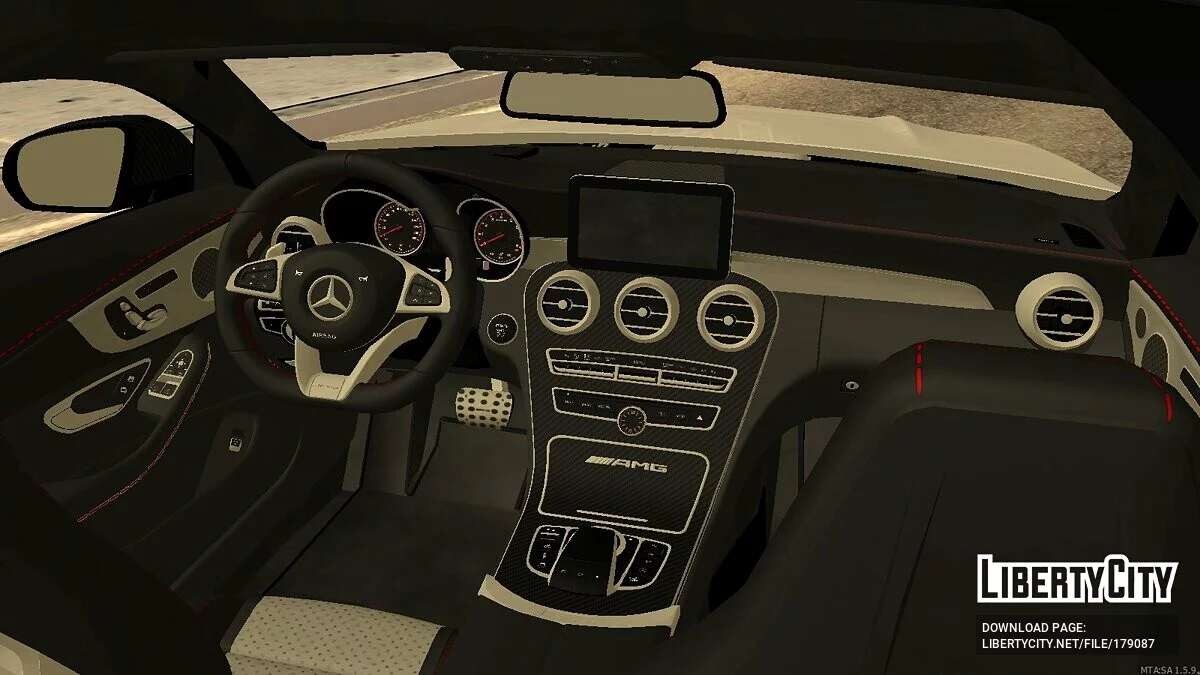 Mercedes-Benz C63S AMG Coupe + CCD / GTA San Andreas