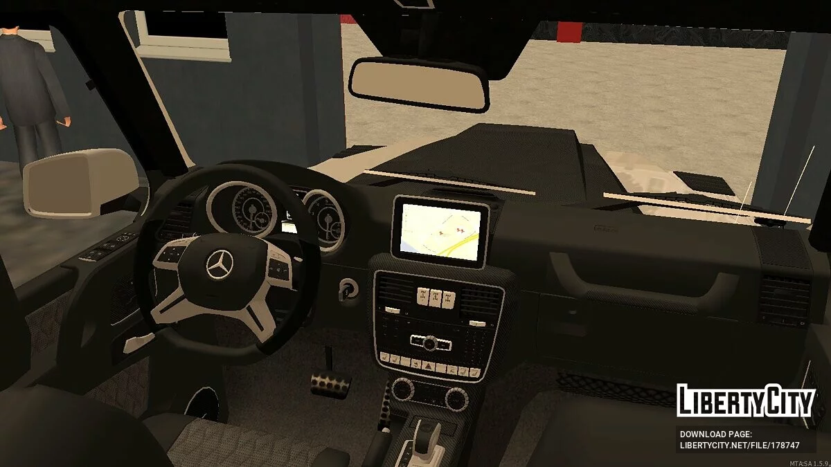 مرسيدس-بنز G500 4x4² برابوس / جي تي إيه سان أندرياس