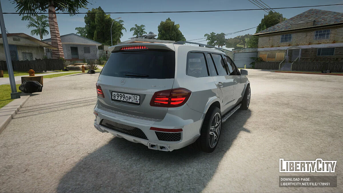 Mercedes-Benz GL63 / GTA San Andreas