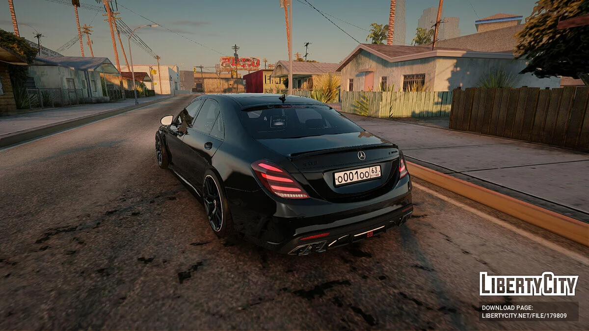 Mercedes-Benz S 63 AMG W222 / GTA San Andreas