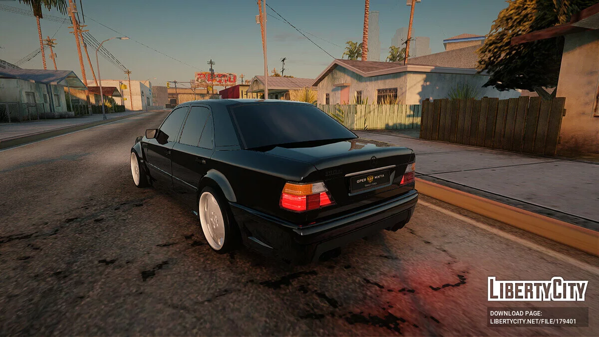 Mercedes-Benz W124 / GTA San Andreas