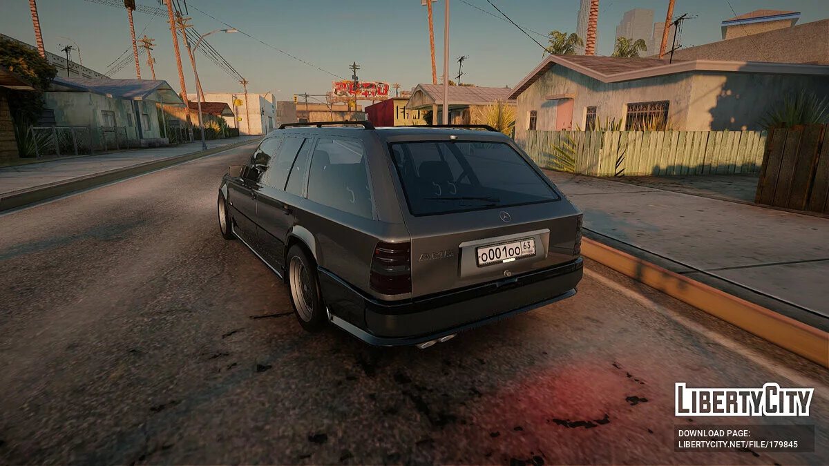 Mercedes-Benz W124 / GTA San Andreas