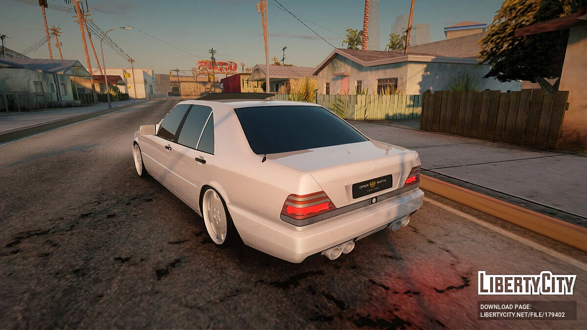 Mercedes-Benz W140 / GTA San Andreas