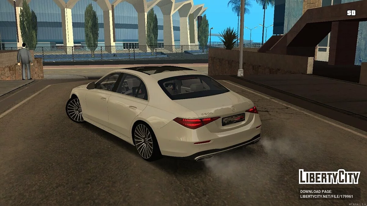 Mercedes-Benz W223 + CCD / GTA San Andreas