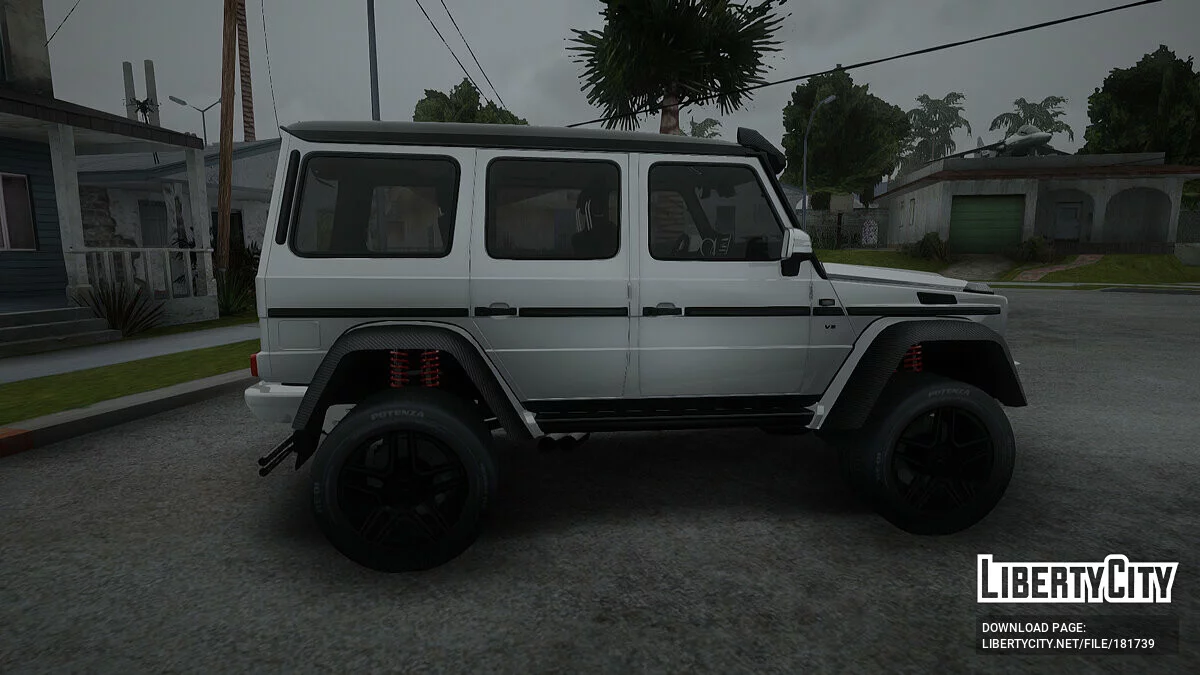 Mercedes-Benz G500 4×4² / GTA San Andreas