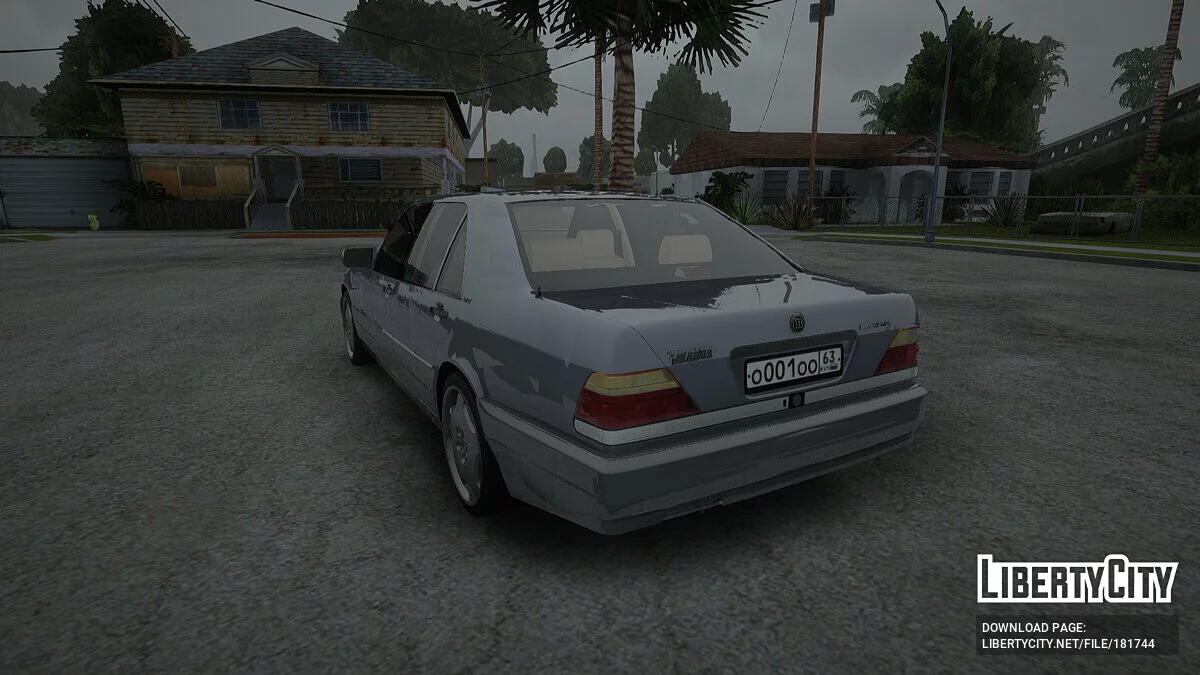 Mercedes-Benz S600L W140 / GTA San Andreas