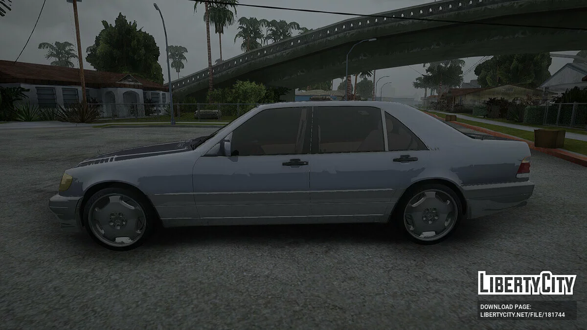 Mercedes-Benz S600L W140 / GTA San Andreas