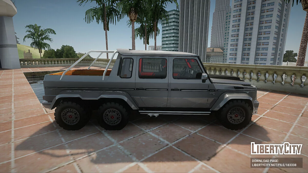 Mercedes-Benz G63 AMG 6x6 / GTA San Andreas
