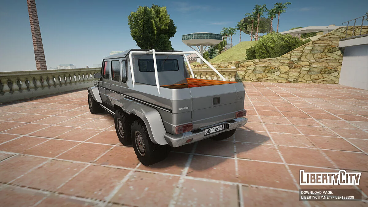 Mercedes-Benz G63 AMG 6x6 / GTA San Andreas