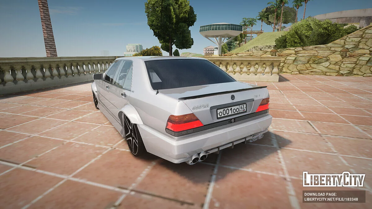 Mercedes-Benz W140 S600L / GTA San Andreas