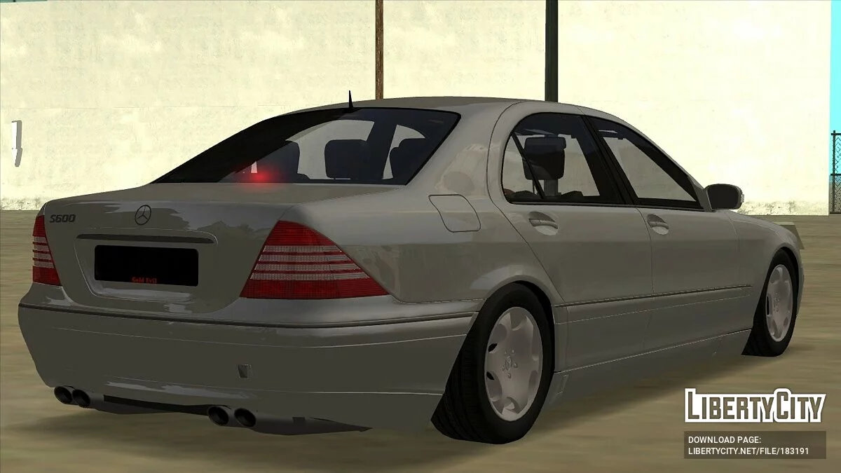 梅赛德斯-奔驰 W220 S600 / GTA San Andreas