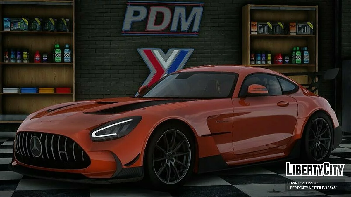 Mercedes-AMG GT Black Series [HQ] / GTA San Andreas