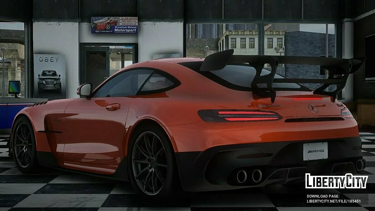 Mercedes-AMG GT Black Series [HQ] / GTA San Andreas