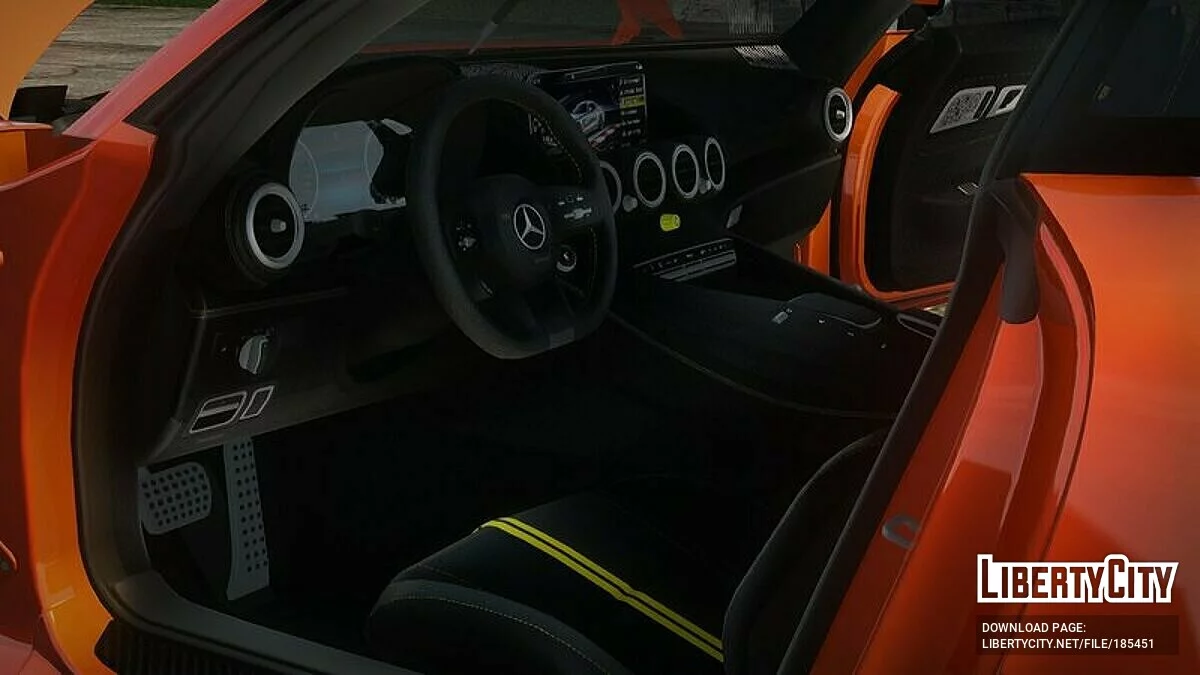 Mercedes-AMG GT Black Series [HQ] / GTA San Andreas