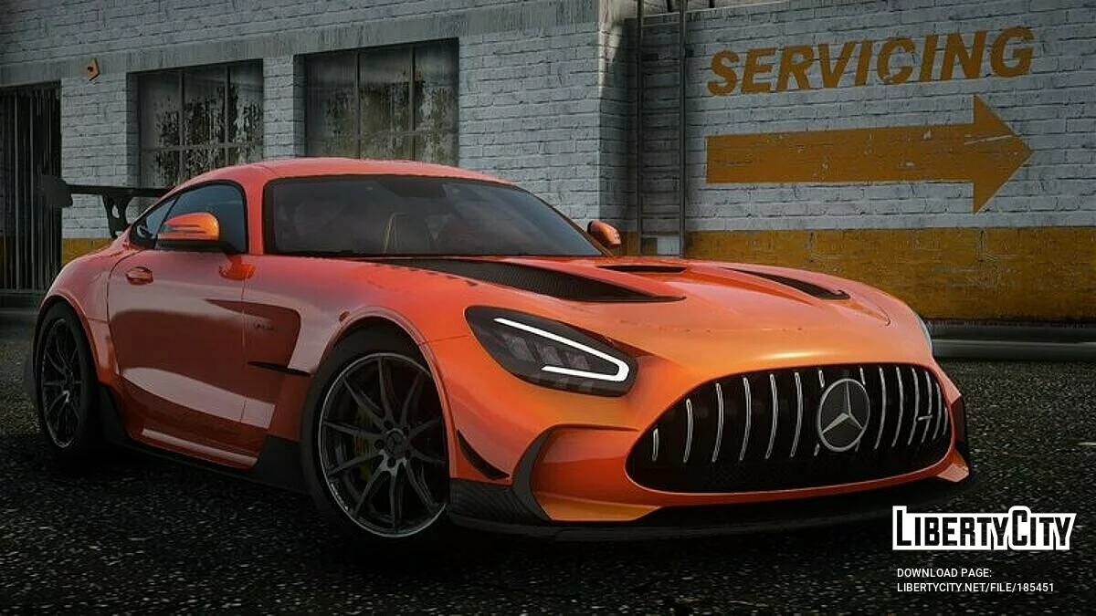 Mercedes-AMG GT Black Series [HQ] / GTA San Andreas