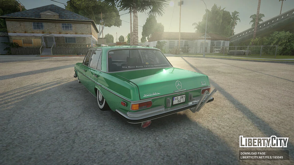 مرسيدس بنز 300 SEL DRY Garage / جي تي إيه سان أندرياس