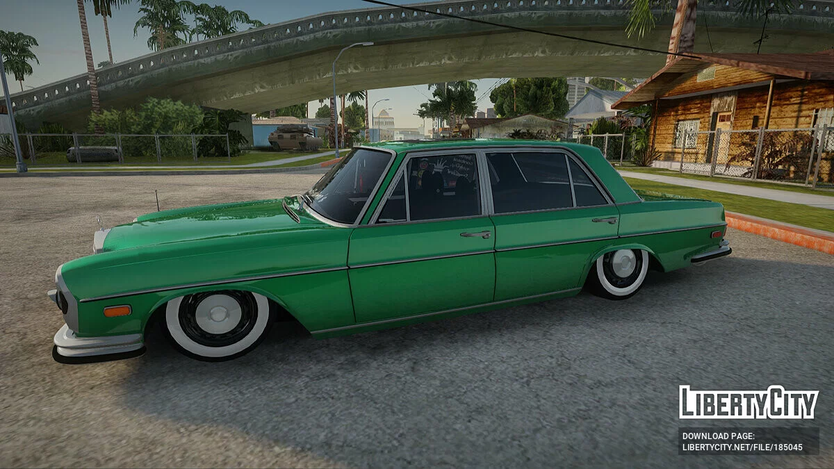 مرسيدس بنز 300 SEL DRY Garage / جي تي إيه سان أندرياس