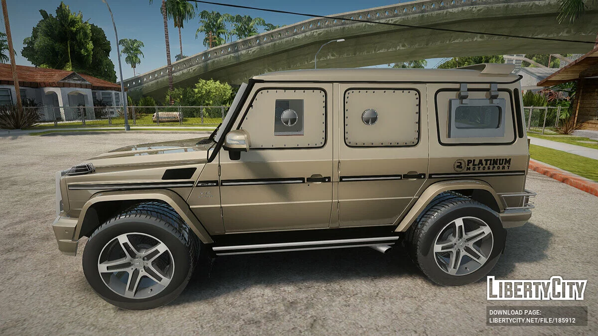 Mercedes-Benz G-class Armored / GTA San Andreas