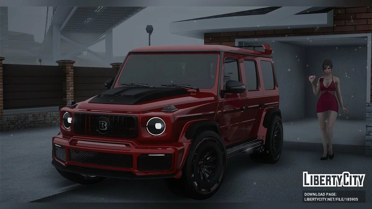 Mercedes-Benz G63 AMG BRABUS ROCKET 900 / GTA San Andreas