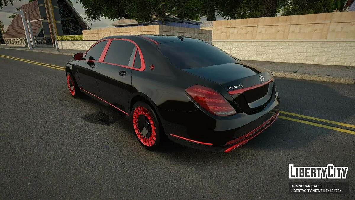 Mercedes-Benz Maybach Clase S / GTA San Andreas