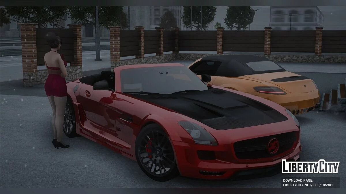 Mercedes-Benz SLS Roadster 2012 HAMANN HAWK / GTA San Andreas