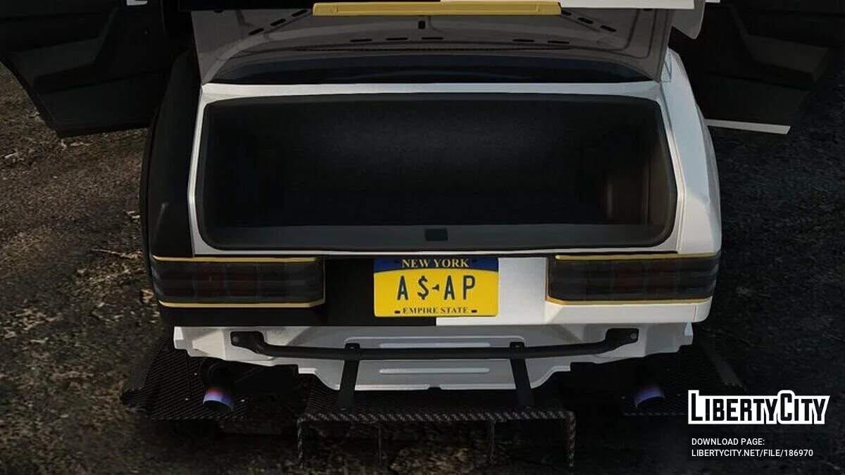 Mercedes-Benz 190E 2.5-16 [A$AP Rocky] / GTA San Andreas