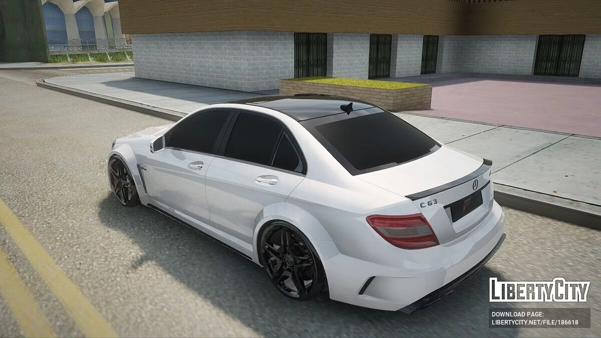 Mercedes-Benz C63 W204 AMG / GTA San Andreas