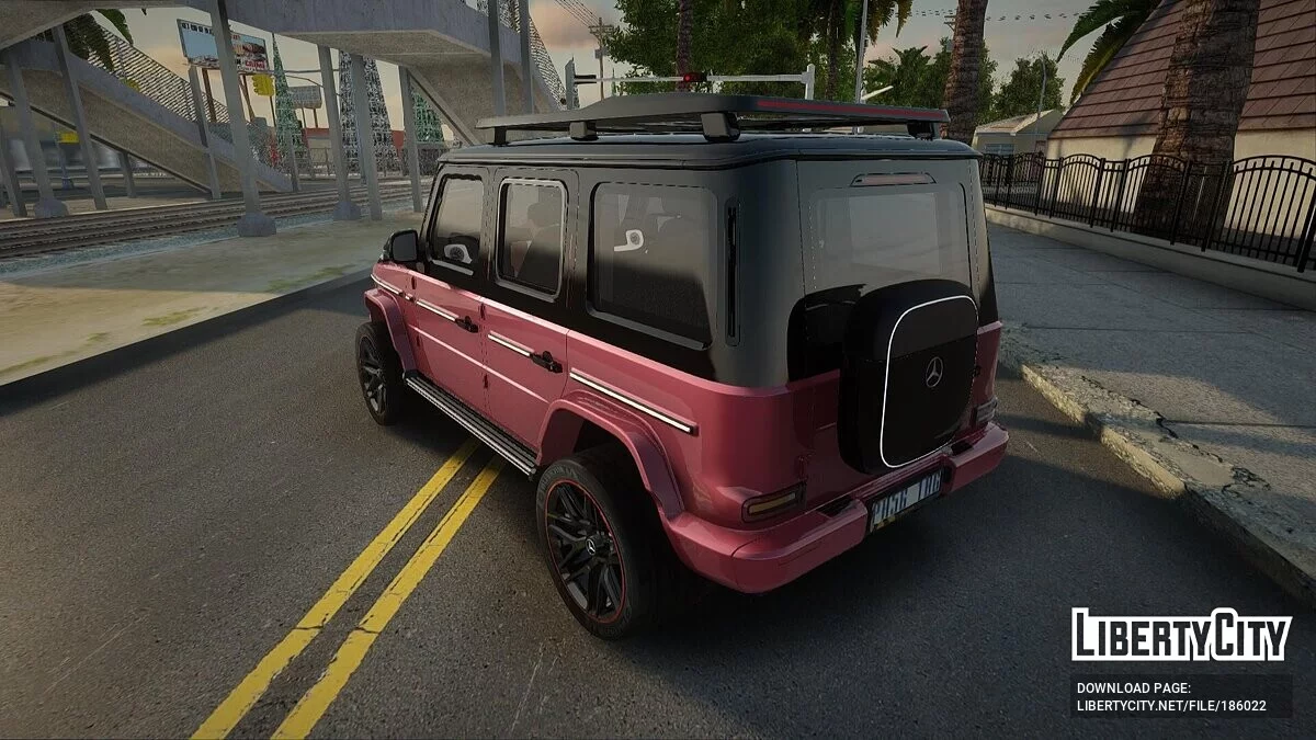 Mercedes-Benz G63 в електричному виконанні / GTA San Andreas