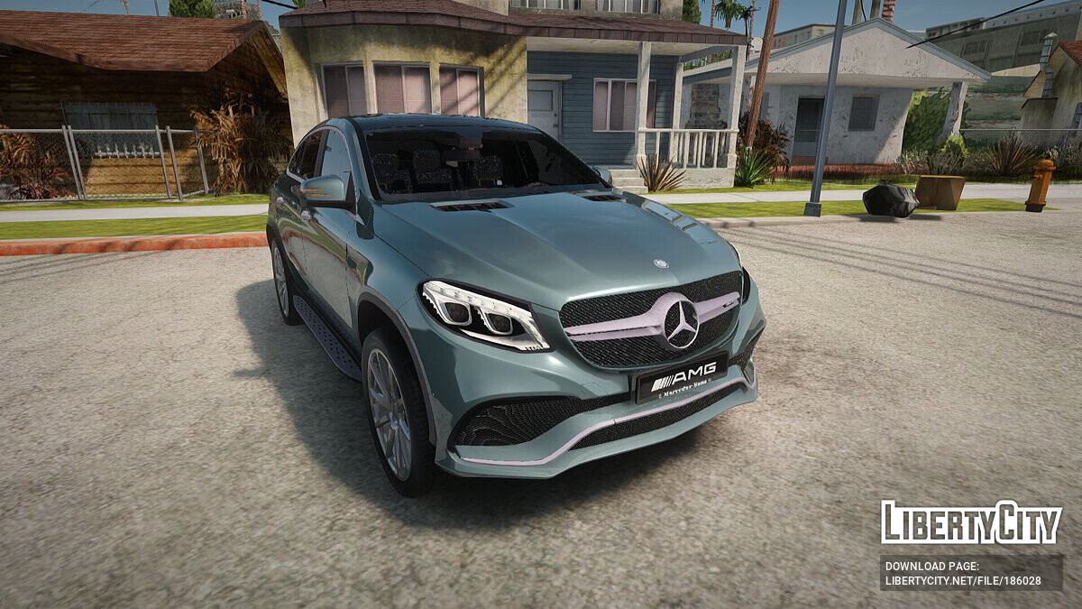 Download Mercedes Benz Gle Amg For Gta San Andreas