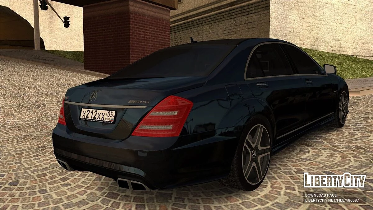 Mercedes-Benz S63 AMG W221 / جي تي إيه سان أندرياس