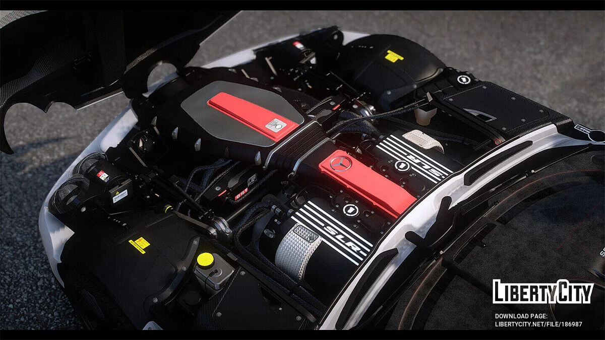 Mercedes-Benz SLR McLaren 722S Roadster 2009 [Add-On / FiveM] 1.0 / GTA San Andreas