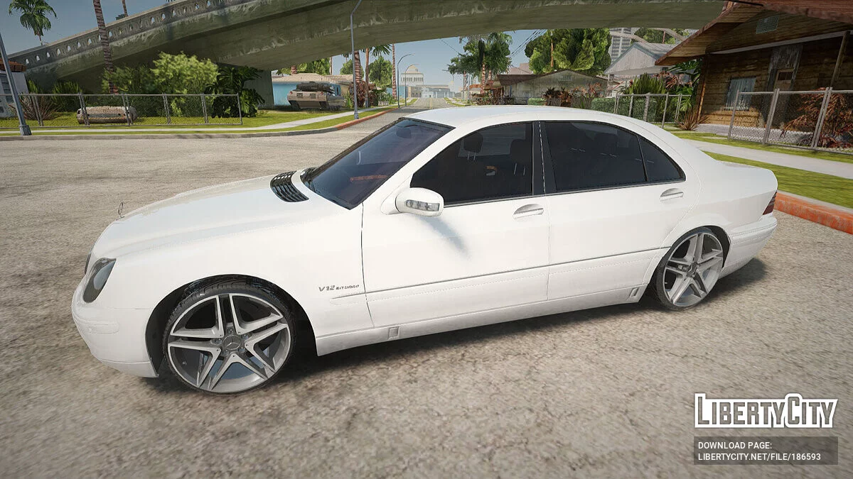 Mercedes-Benz W220 S600 / جي تي إيه سان أندرياس