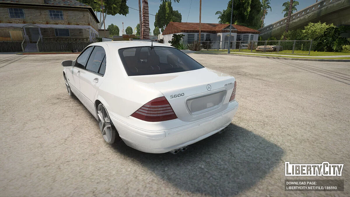 Mercedes-Benz W220 S600 / جي تي إيه سان أندرياس