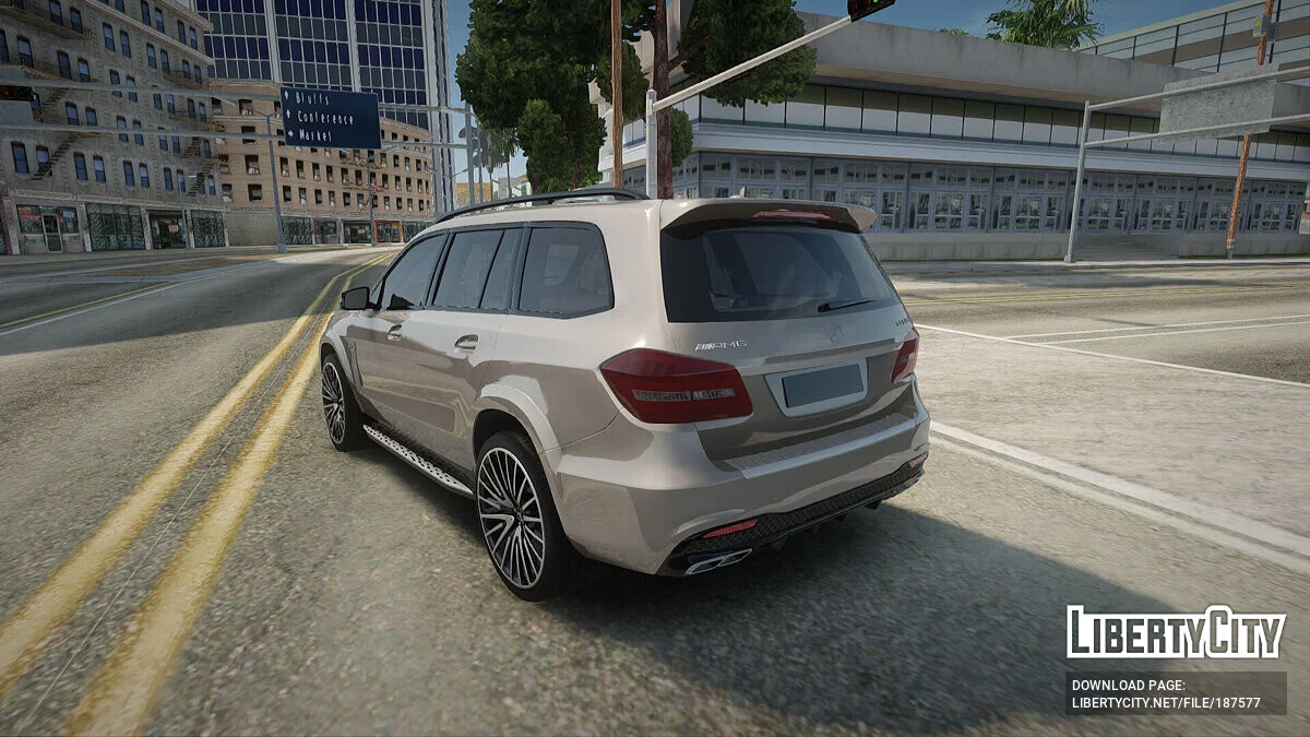 梅赛德斯-AMG GLS 63 / GTA San Andreas