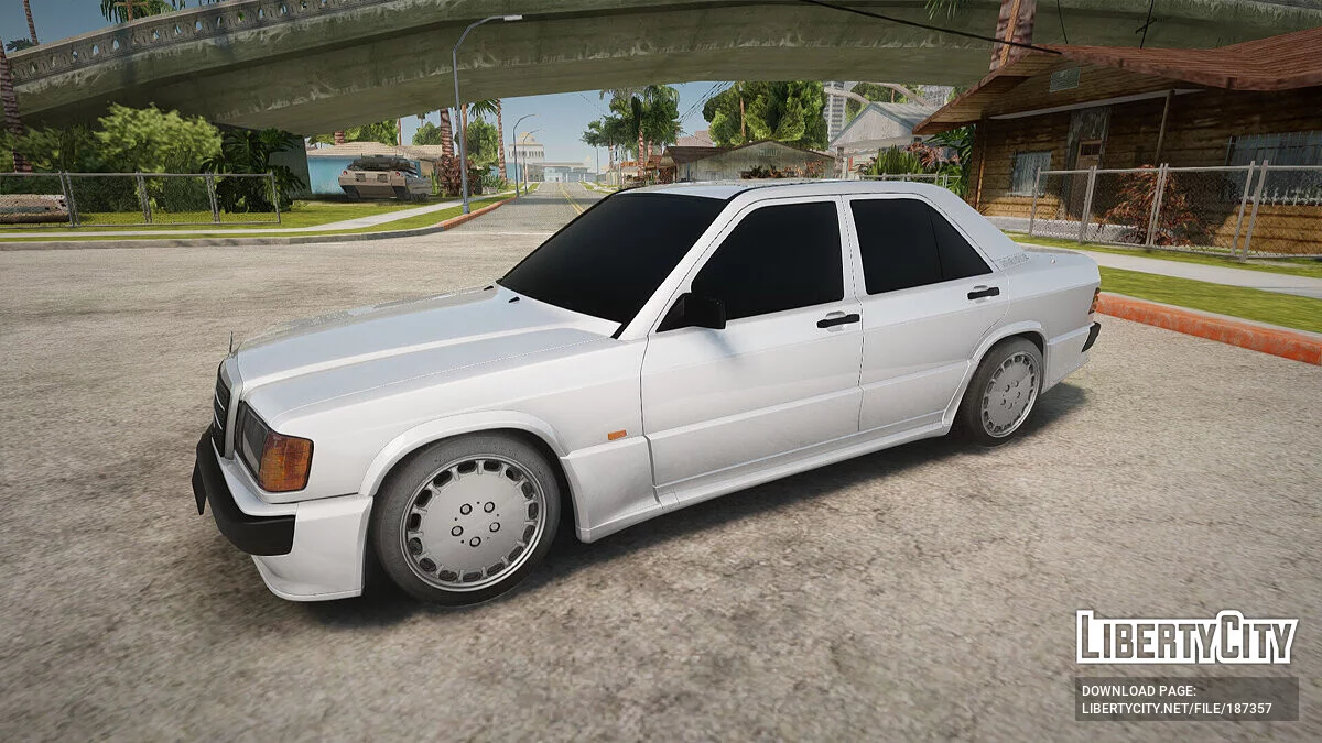 Mercedes-Benz 190E 2.5-16 + CCD / GTA San Andreas