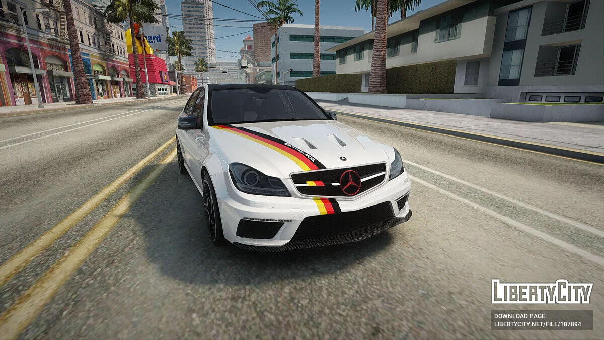 Mercedes-Benz C 63 / GTA San Andreas